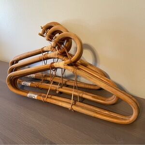 New Set of 9 Ikea Hjartelig Boho Rattan Hangers